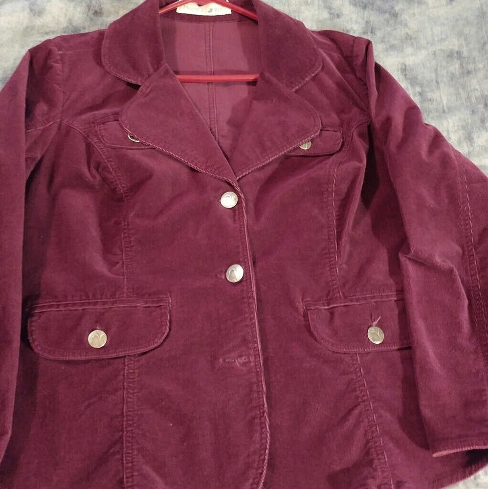 Women cordory blazer